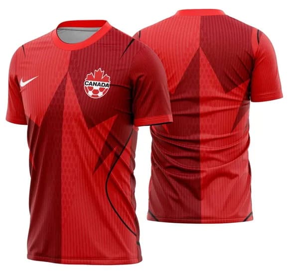 Arte Vetor Camisa Canada Local 2026