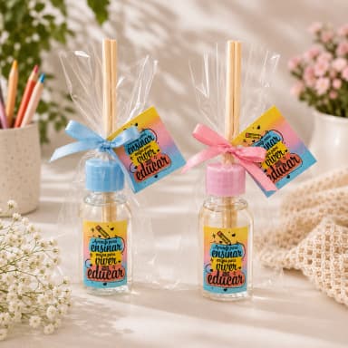 20 Lembrancinha Mini Aromatizado Dia do Professor, Chá de bebê, Casamento, Corporativo, Formatura e etc - Fazemos qualquer tema - Informar tema no chat