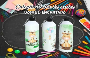Garrafa Squeeze Personalizada