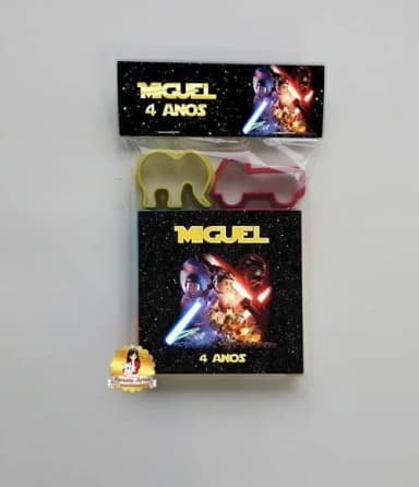 Massinha na Lapela com Forminhas Star Wars Lego