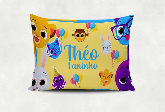 Almofadinha personalizada bolofofos