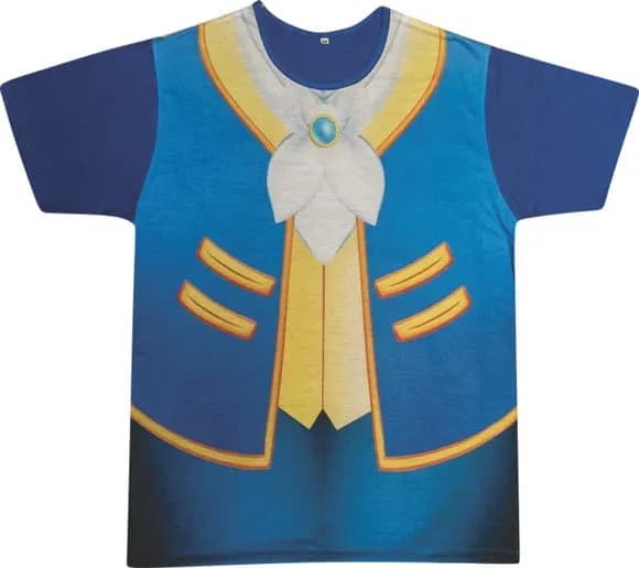 Camiseta Adulto Fantasia Príncipe Encantado | Camiseta Temática Real