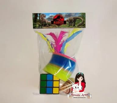 Kit Brinquedos Retrô Tema Dinossauros