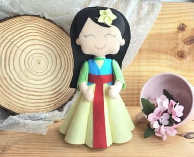 Mulan em Feltro _ Antes de Comprar Verificar Data Disponível