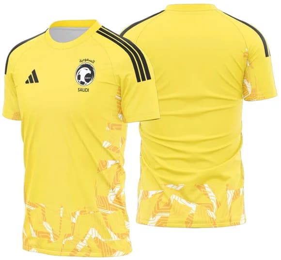 Arte Vetor Camisa Arabia Saudita Goleiro Ii 2026
