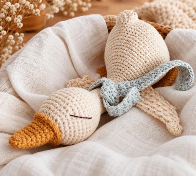 Patinho Amigurumi em Crochê no Varejo
