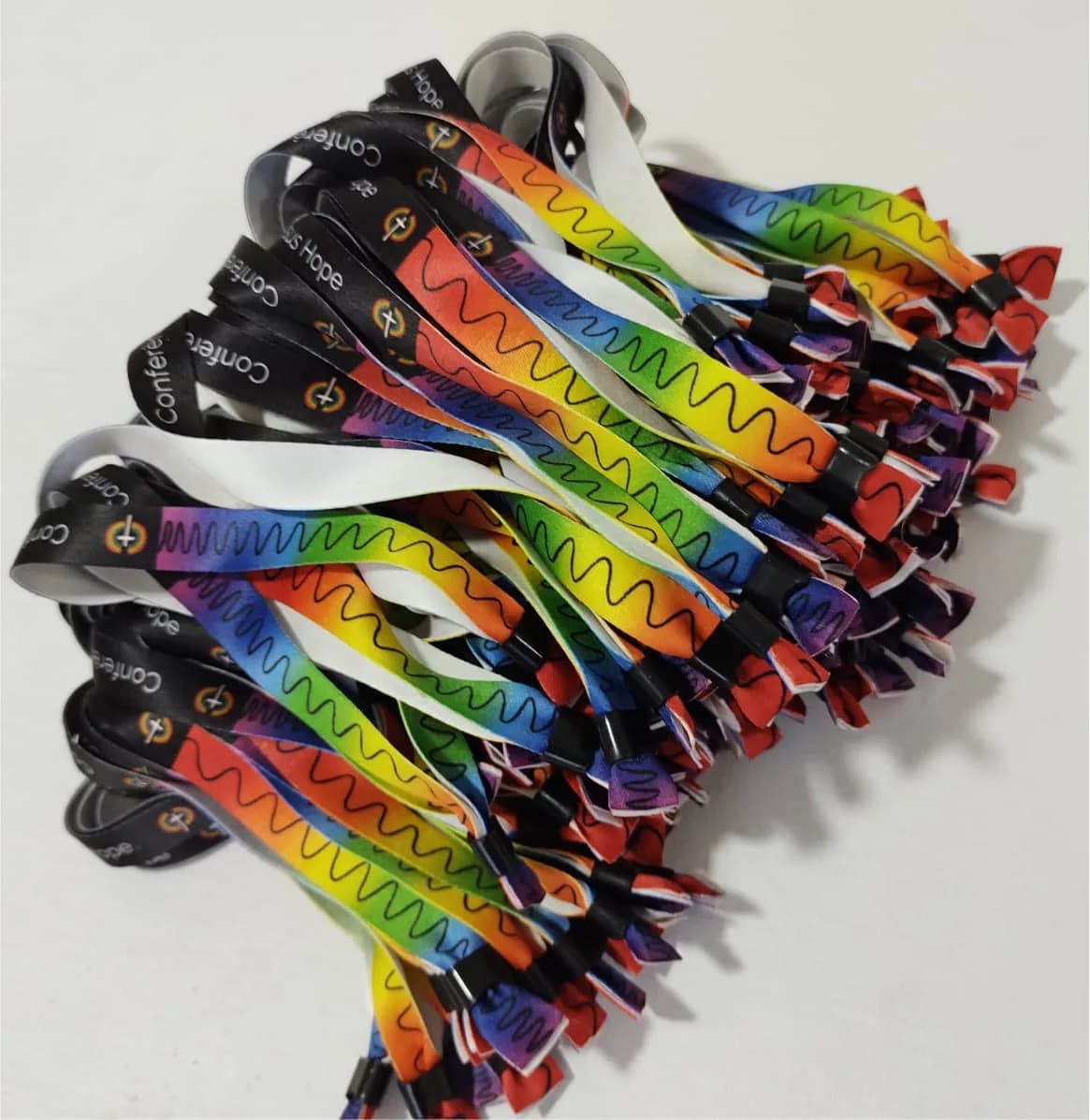 Pulseiras Personalizadas de Tecido Festas e Eventos !