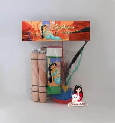 Kit Lembrancinha com Bolha de Sabão Jasmine