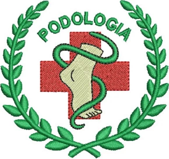 Matriz de Bordado Símbolo Podologia