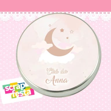Latinha Personalizada Chá de Bebê Menina