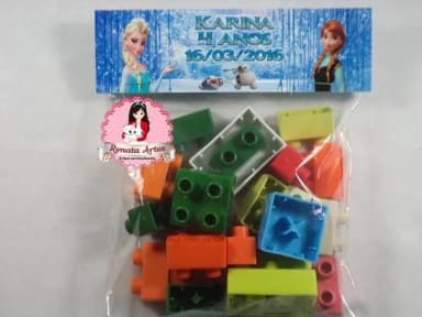 Blocos de Montar Frozen 2