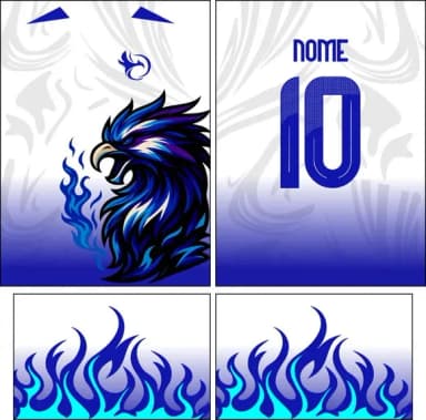 Arte Vetor Camisa Interclasse Fenix Mod-773