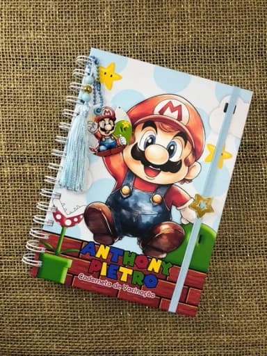 Caderneta de Saúde / Vacinação Personalizada - Super Mario