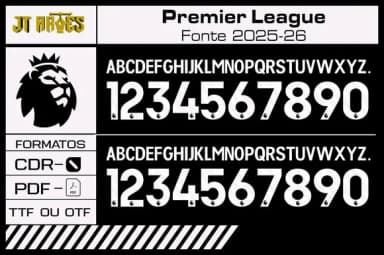 Fonte Premier League 2025-26