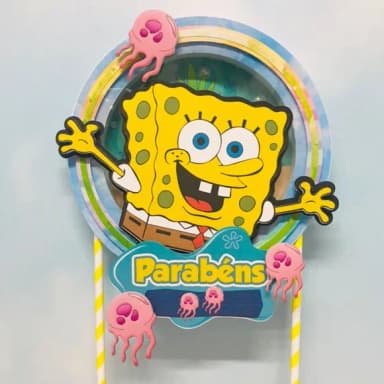 Topo de Bolo Personalizado