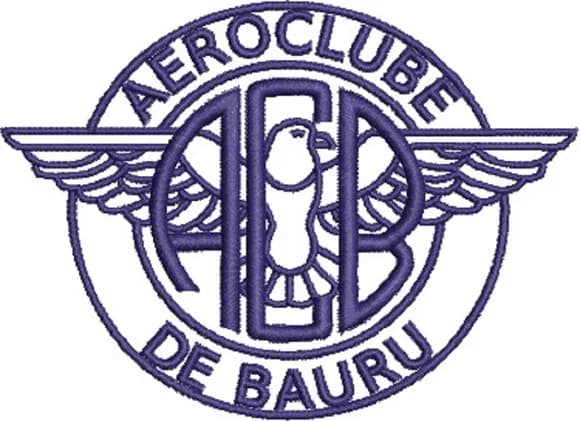 Matriz de Bordado Símbolo Aeroclube de Bauru