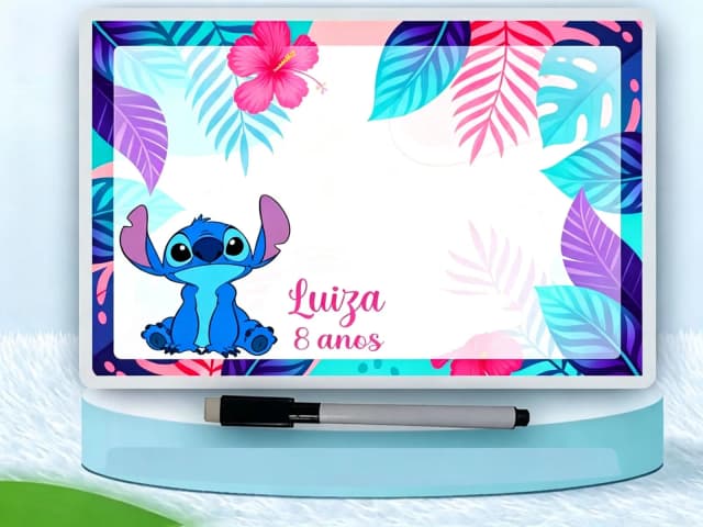 Lousa Magica  Personalizada do Sticth