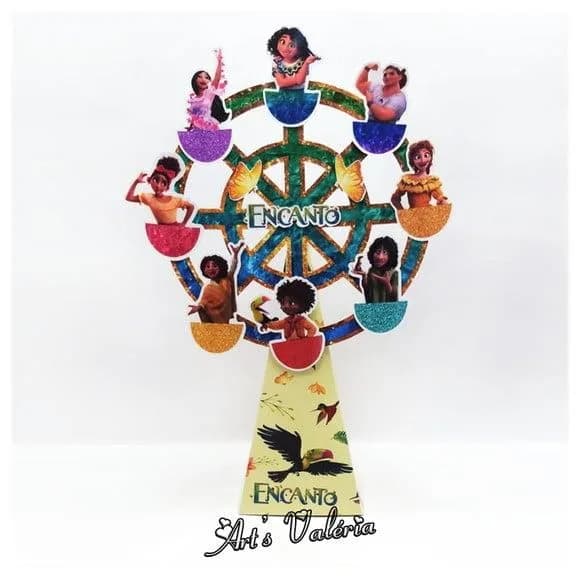 Roda Gigante Piramide Encanto - 26cm