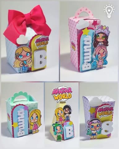 Kit 30 Lembrancinhas Avatar World