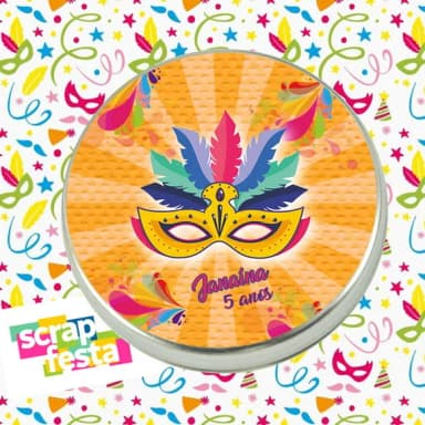 Latinhas Personalizadas Festa Carnaval