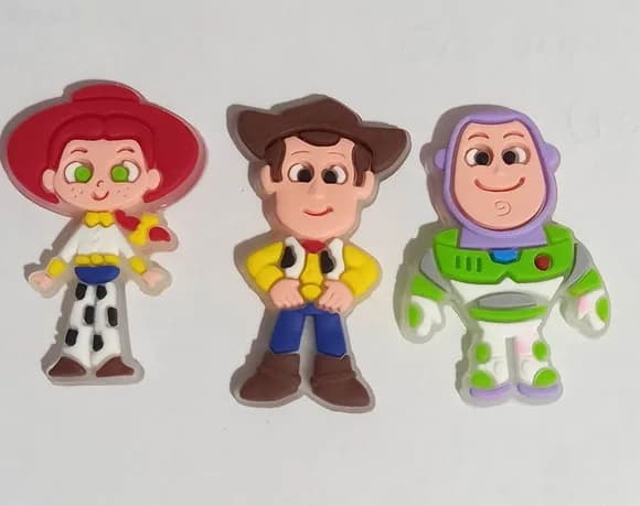 Aplique Toy Story Emborrachado - 6 Unidades