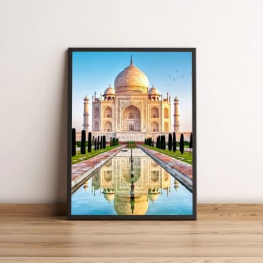 Quadro Paisagem do Taj Mahal 45