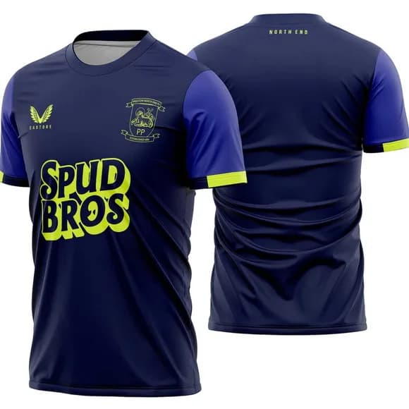 Arte Vetor Camisa Preston Ne Visita 2025-2026