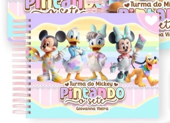 Caderno de Desenho- Qualquer Tema