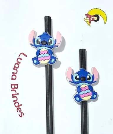Lápis C/ponteira Stitch Pascoa Pacote com 6 Unidades