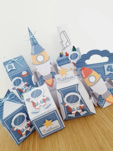 Kit 30 Lembrancinhas Astronauta