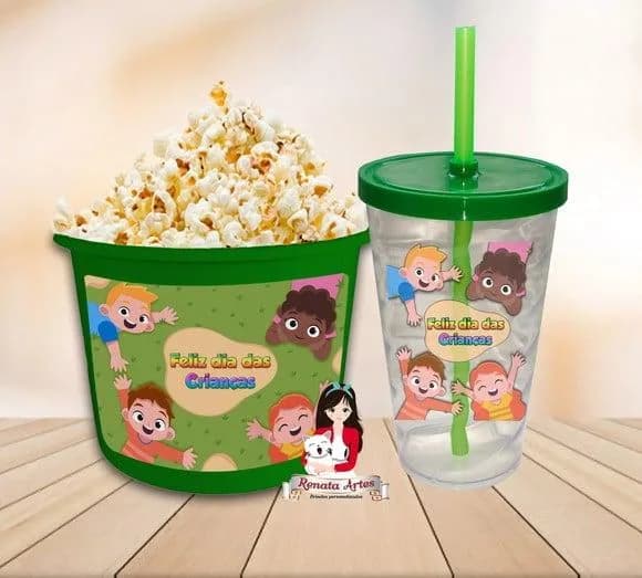 Kit Cinema Personalizado Dia das Crianças