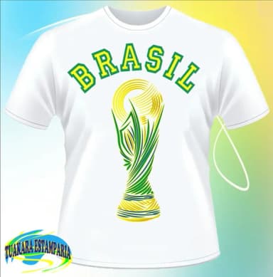 Camiseta Brasil Taça