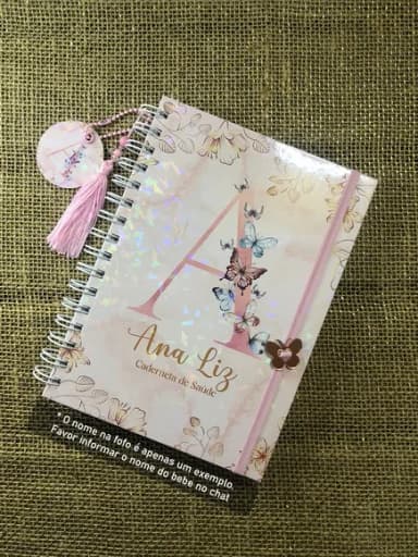 Caderneta de Saúde / Vacinação Personalizada - Borboletas