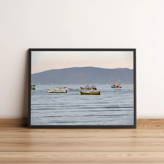 Quadro Barcos de Pescador 428