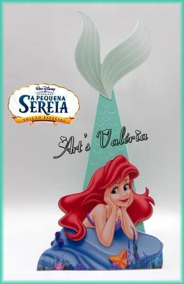 Ariel A Pequena Sereia - Caixa Piramide