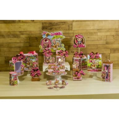 Kit 60 Lembrancinhas Comboy