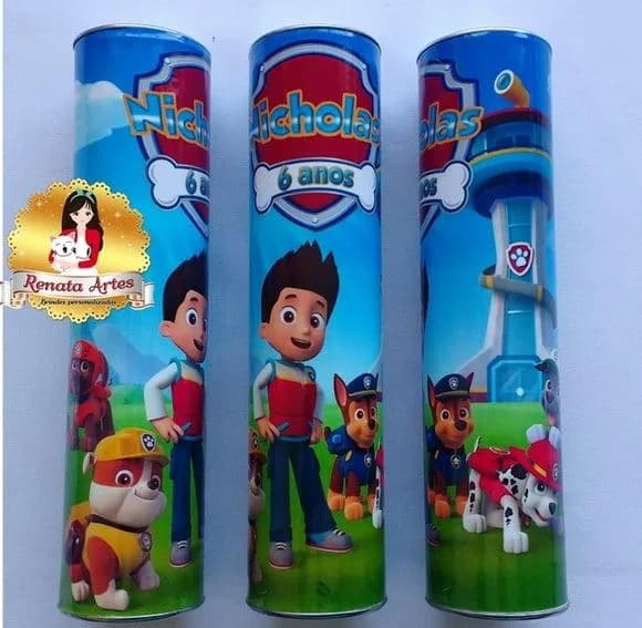 Patrulha Canina - Pega Varetas Personalizado