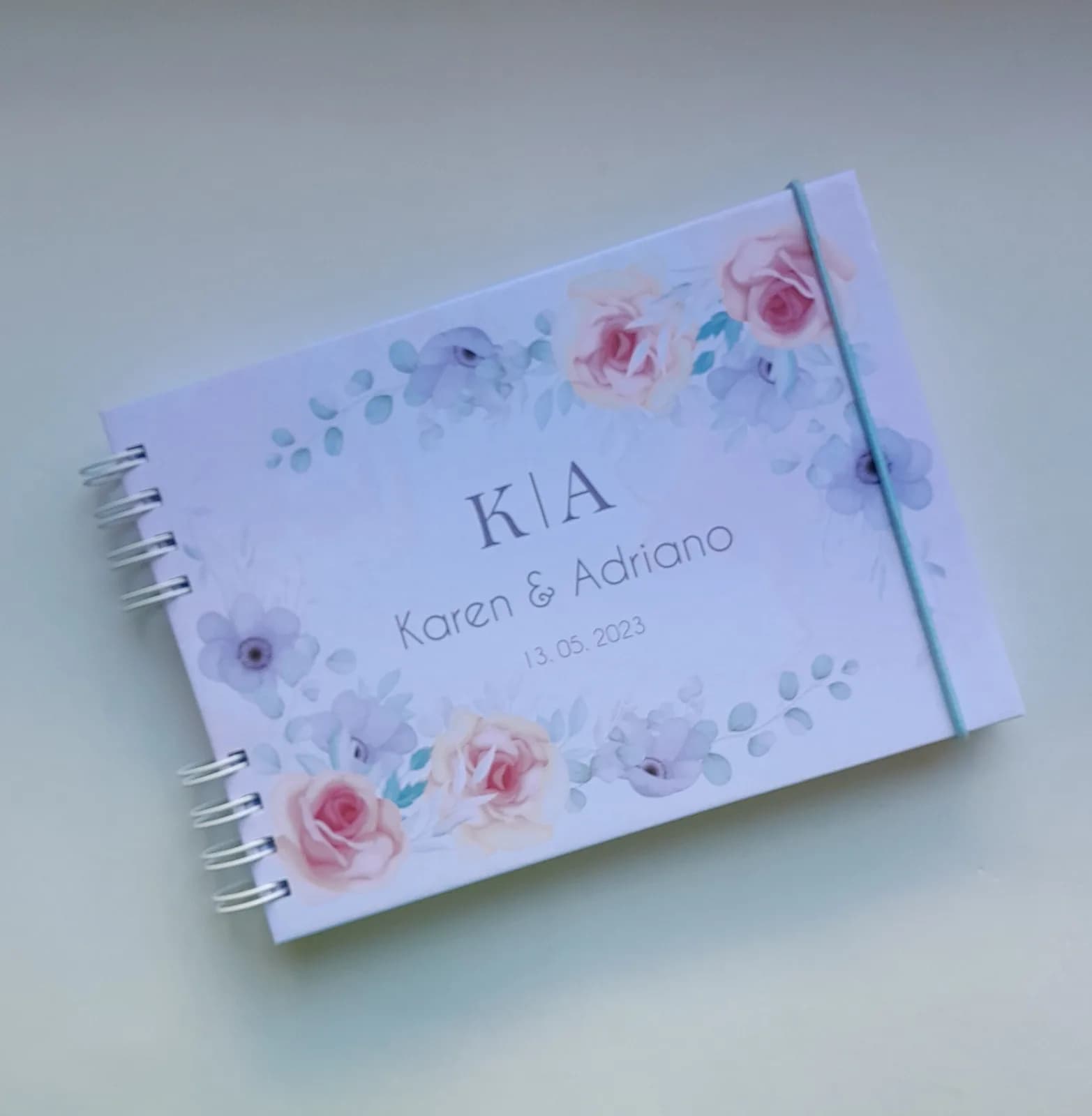 Caderno de Mensagens aos Noivos - Escolha a Capa