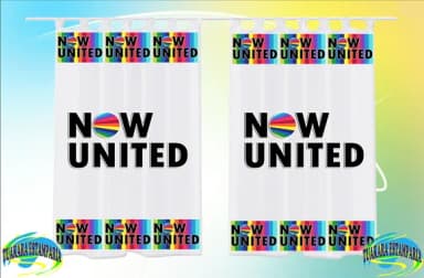 Cortina Personalizada Now United 01
