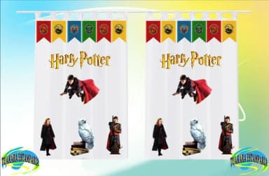 Cortina Personalizada Harry Potter