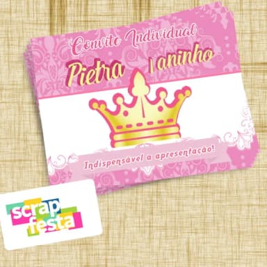 Convite Individual Personalizado Provençal