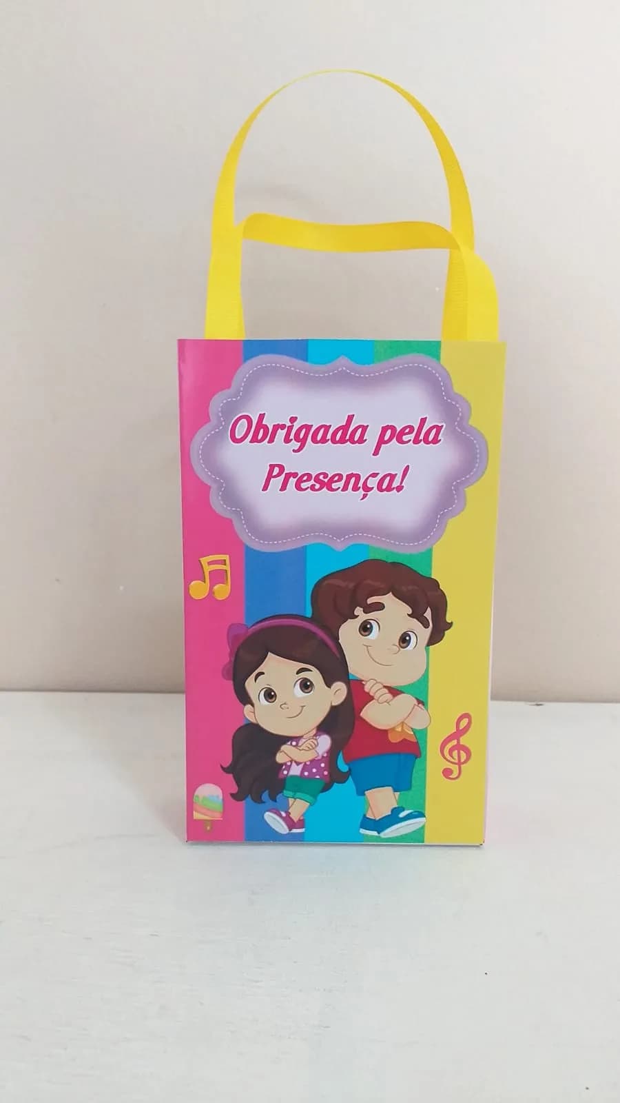 Sacolinhas Personalizadas Maria Clara e jp para Lembrancinhas