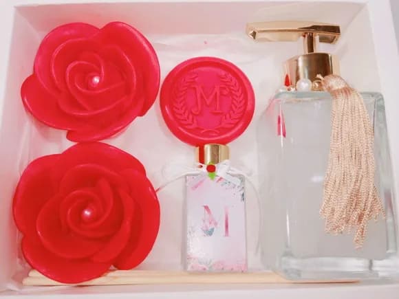 Presente Personalizado Kit Sabonete Líquido Luxo com Difusor