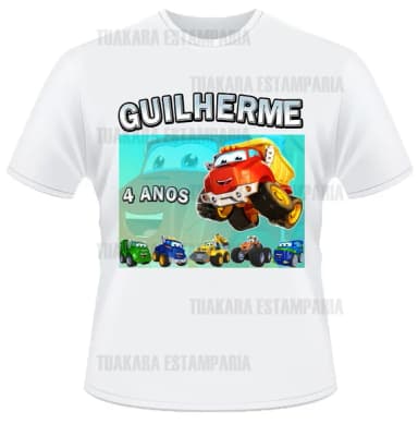 Camiseta Chuck e Amigos