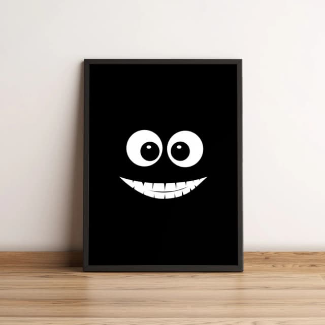 Quadro Rosto Sorridente 98