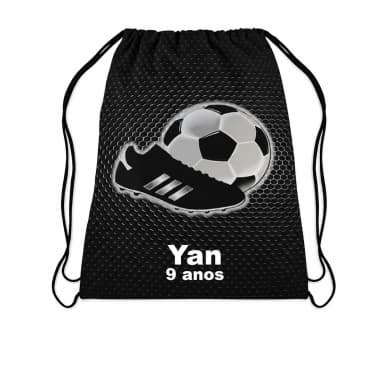 Mochilinha personalizada do Futebol