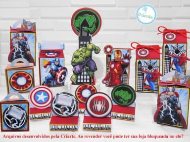 Arquivo de Corte Super Heróis 50
