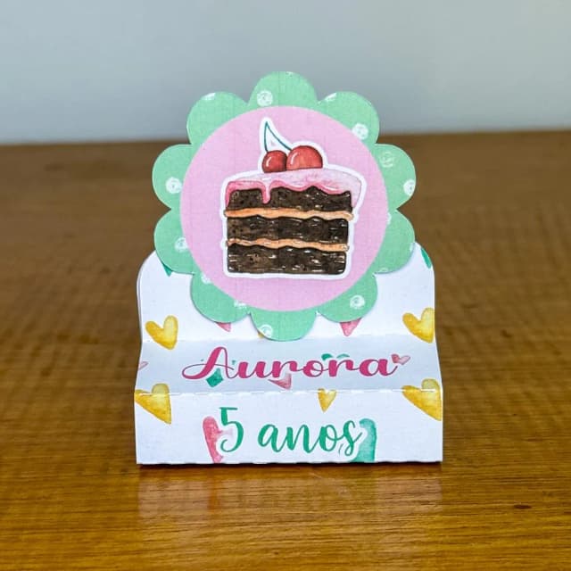 PEGUE E MONTE - Porta Bis Duplo Personalizados CONFEITARIA - Decoração de Festa | Lembrancinhas | Aniversário | Personalizados