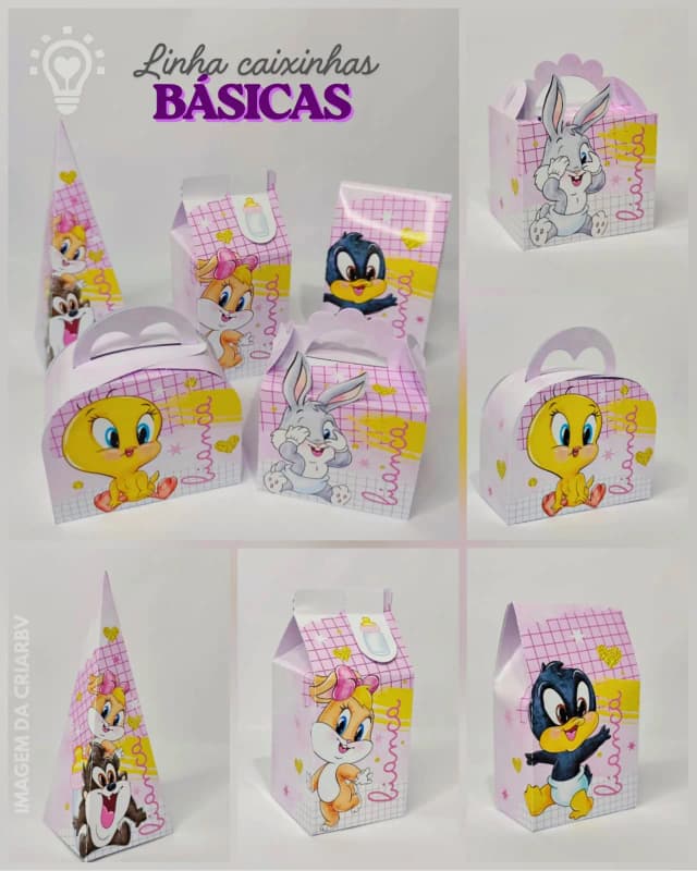 ARQUIVO DE CORTE LOONEY TUNES BABY 103