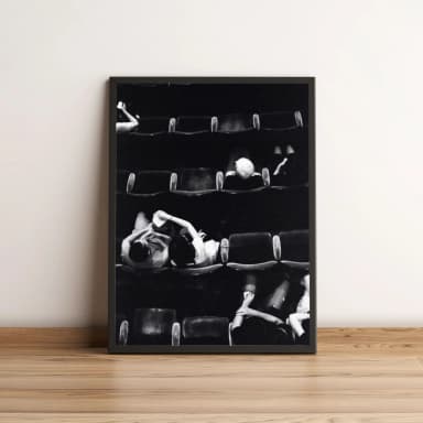 Quadro Preto e Branco: Cena no Cinema 119